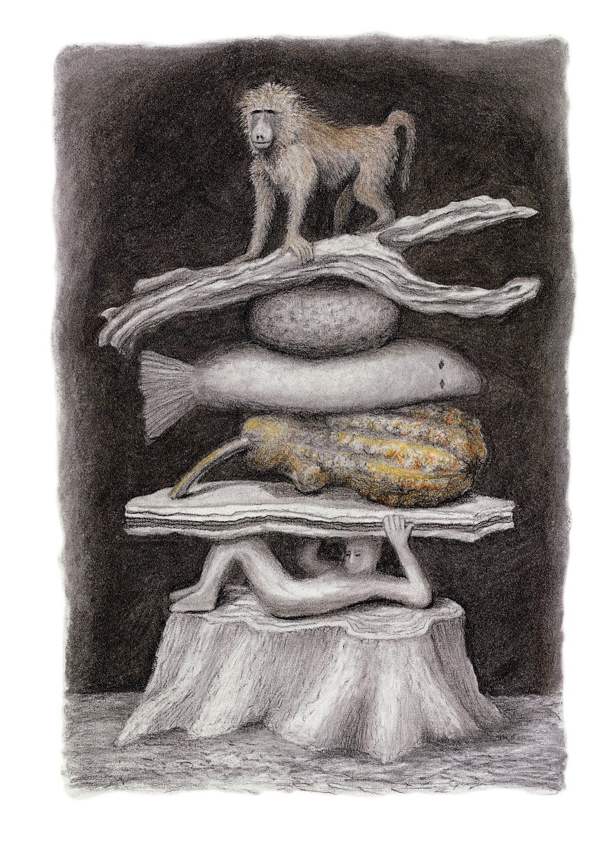 Tracey van der Reis - African Totem VII